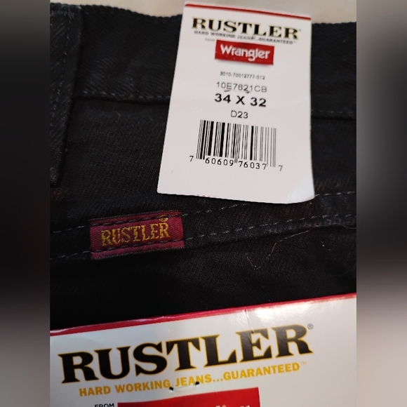 Rustler Dark Denim Pants - Picture 7 of 16